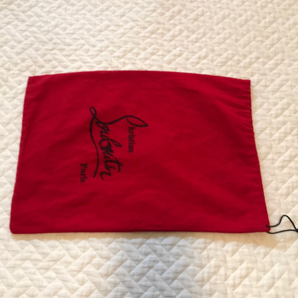 Louboutin dust bag